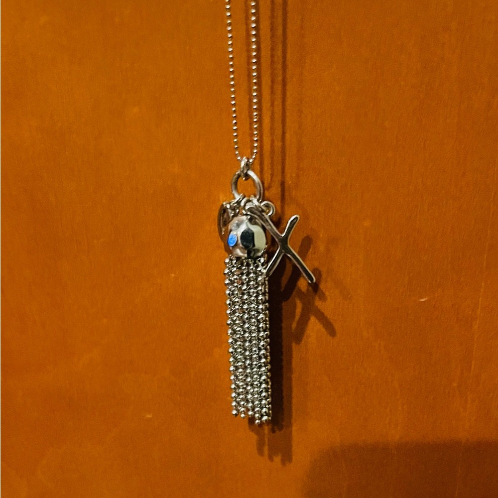 Banana Republic silver necklace